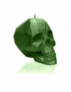 Świeca Skull Low-Poly Dark...
