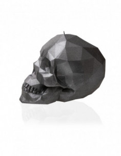 Świeca Skull Low-Poly Steel... 2