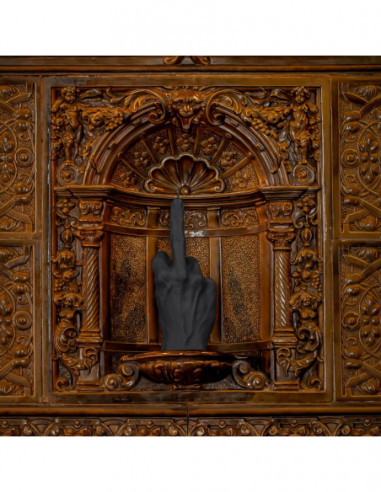 Świeca Hand FCK Black Matt