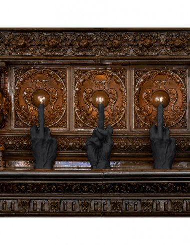 Świeca Hand FCK Black Matt