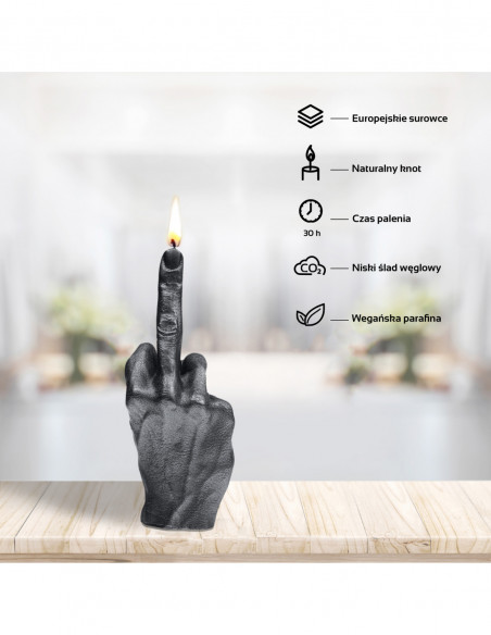 Świeca Hand FCK Steel