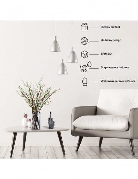 Świeca Hand FCK Steel