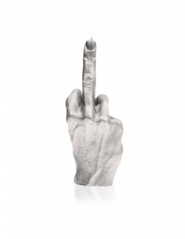 Świeca Hand FCK Silver