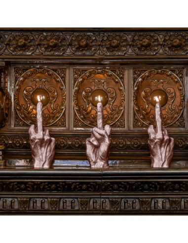 Świeca Hand FCK Rose Gold