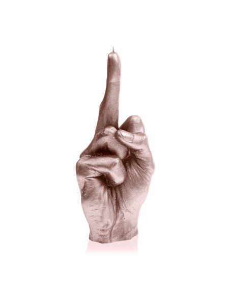 Świeca Hand FCK Rose Gold