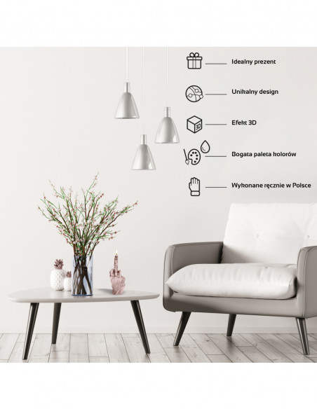 Świeca Hand FCK Rose Gold