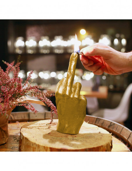 Świeca Hand FCK Classic Gold