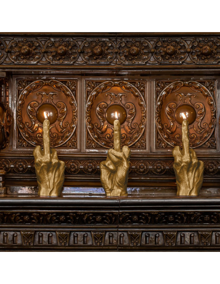 Świeca Hand FCK Classic Gold