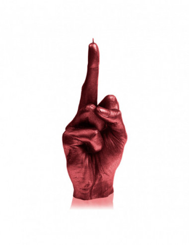 Świeca Hand FCK Red Metallic