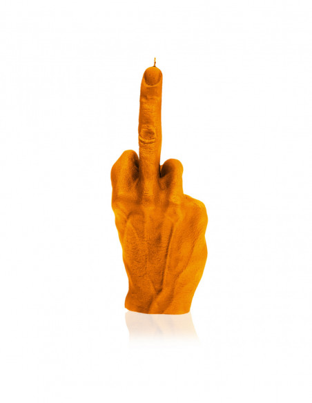 Świeca Hand FCK Orange