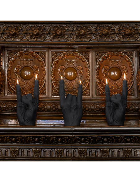 Świeca Hand RCK Black Matt