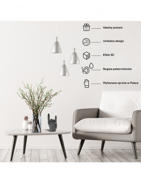 Świeca Hand RCK Black Metallic