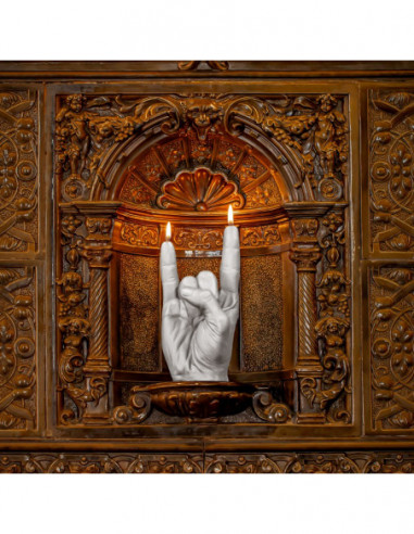 Świeca Hand RCK Gray