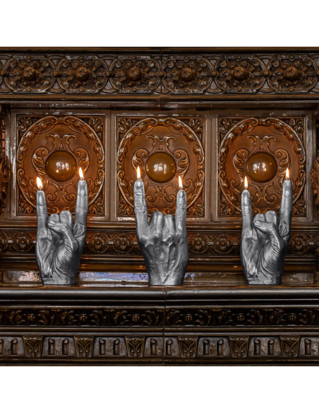 Świeca Hand RCK Silver