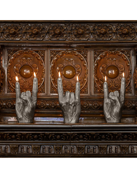 Świeca Hand RCK Brass