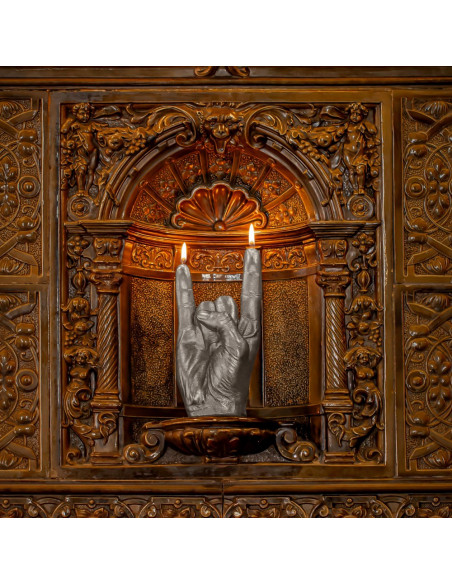 Świeca Hand RCK Brass