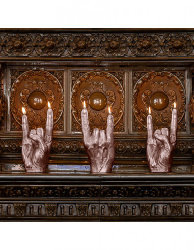 Świeca Hand RCK Rose Gold