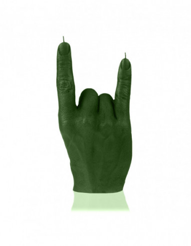 Świeca Hand RCK Dark Green