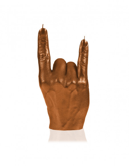 Świeca Hand RCK Gold