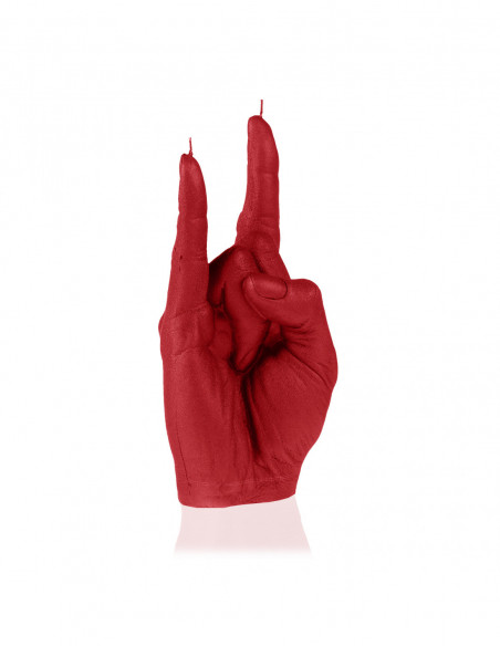 Świeca Hand RCK Red