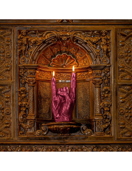 Świeca Hand RCK Red Metallic