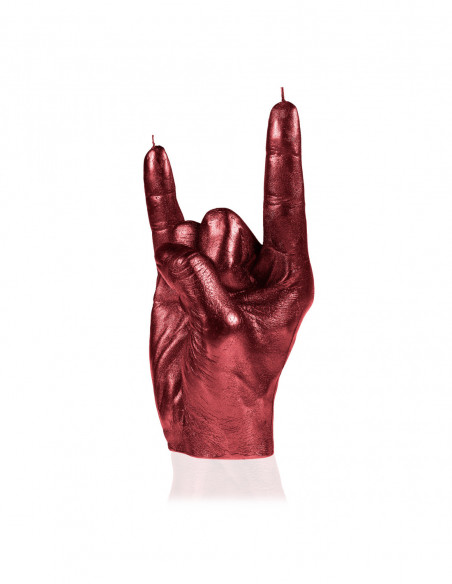 Świeca Hand RCK Red Metallic