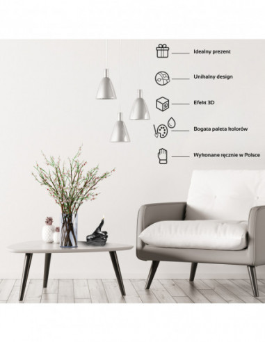 Świeca Hand OK Black Metallic