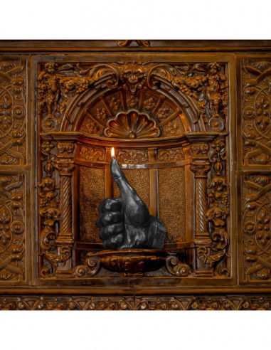 Świeca Hand OK Black Metallic