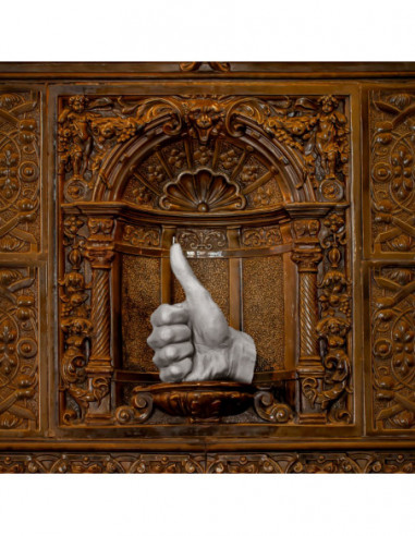 Świeca Hand OK Gray