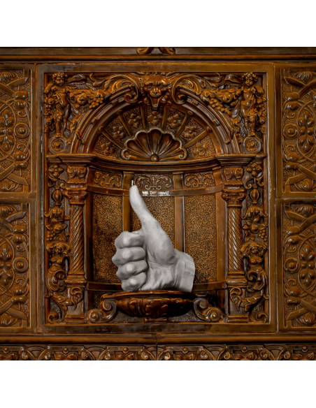 Świeca Hand OK Gray