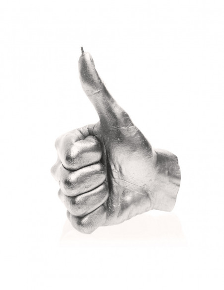 Świeca Hand OK Silver