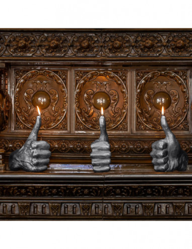 Świeca Hand OK Silver