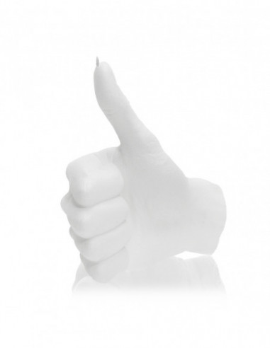 Świeca Hand OK White