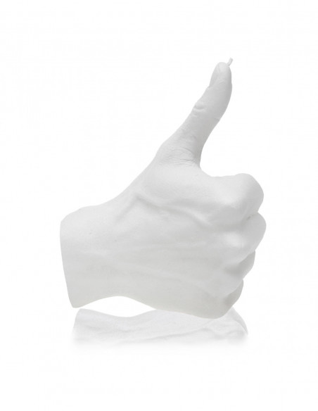 Świeca Hand OK White