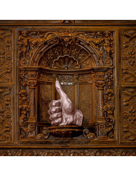 Świeca Hand OK Rose Gold