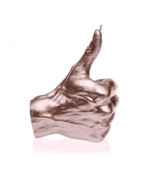 Świeca Hand OK Rose Gold