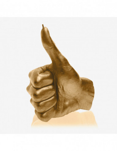 Świeca Hand OK Classic Gold