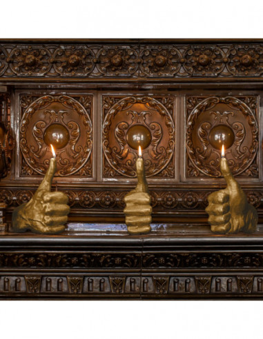 Świeca Hand OK Classic Gold