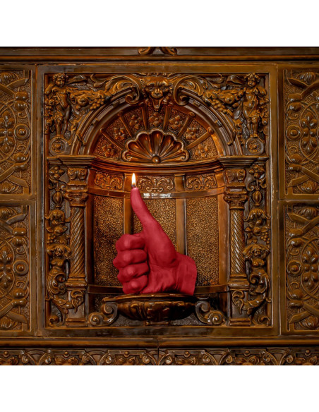 Świeca Hand OK Red