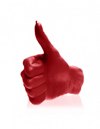 Świeca Hand OK Red