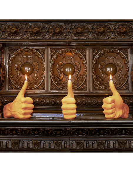 Świeca Hand OK Yellow