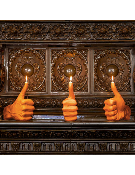 Świeca Hand OK Orange