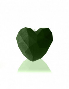 Świeca Heart Low-Poly Dark...