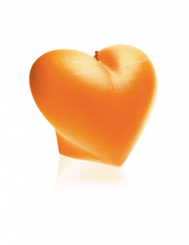 Świeca Heart Smooth Orange
