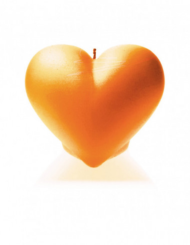 Świeca Heart Smooth Orange