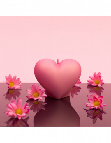 Świeca Heart Smooth Orange