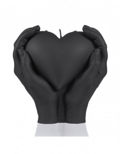 Świeca Hand LOVE Edition Black Matt
