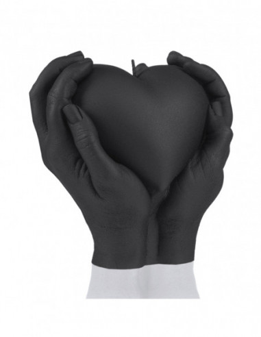 Świeca Hand LOVE Edition Black Matt