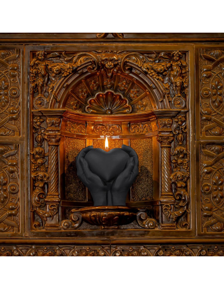 Świeca Hand LOVE Edition Black Matt