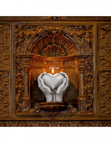 Świeca Hand LOVE Edition Gray